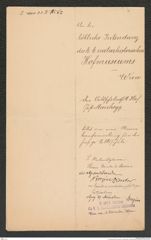 k.k. naturhistorisches Hofmuseum, Intendanzakten 1885-1896 (Hauer), Aktenzahl Z.726/1892, Seite 8